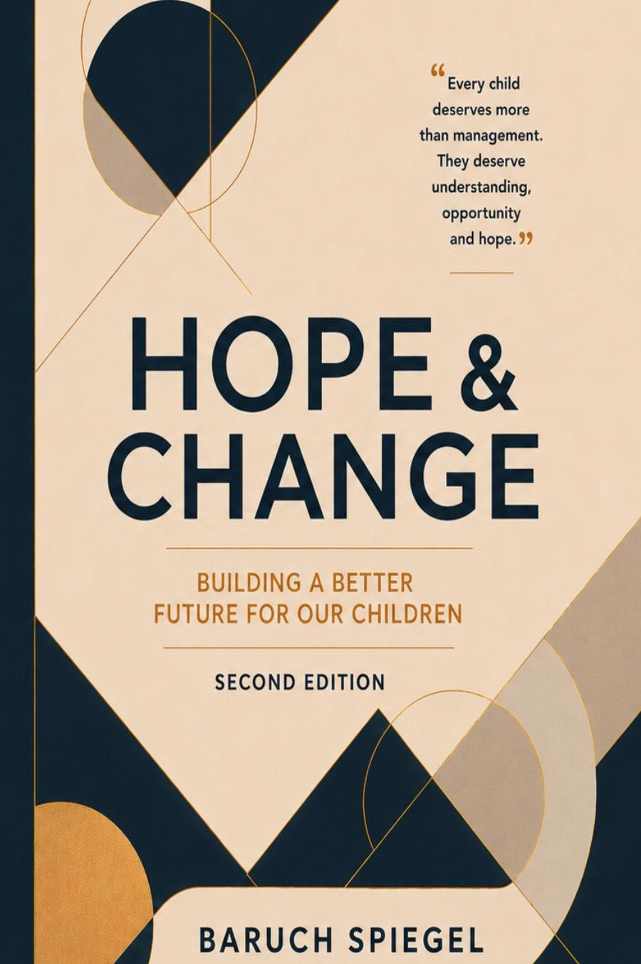 Cover of Hope & Change (Second Edition) by Baruch Spiegel